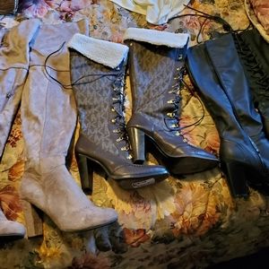 3 pair boots